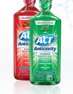ACT fluoride rinse Drugstore.com